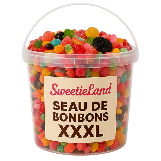 Seau de bonbons XXXL